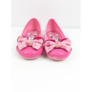 Toddler Girls' Disney Minnie Mouse Pink Ballet Flats size 7T